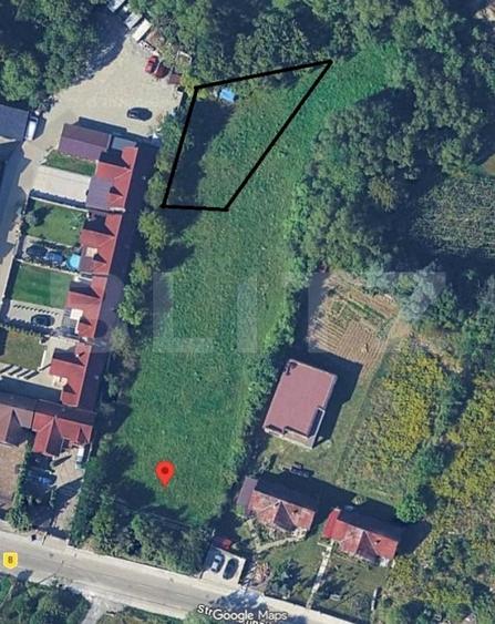 Teren Construcții intravilan de 534 mp, în Est