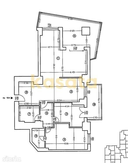 Apartament 3 camere de vanzare | Zona de Nord | Complex Upground - 3