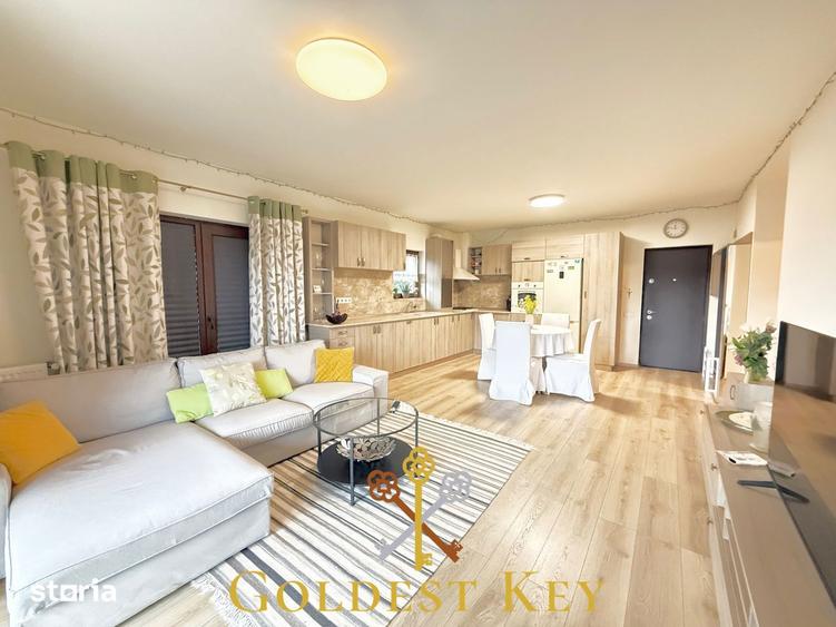 Apartament cu 3 camere semidecomandat în Gruia