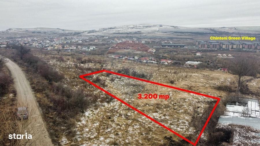 Teren extravilan 3,200mp Chinteni UAT Cluj-Napoca - 3