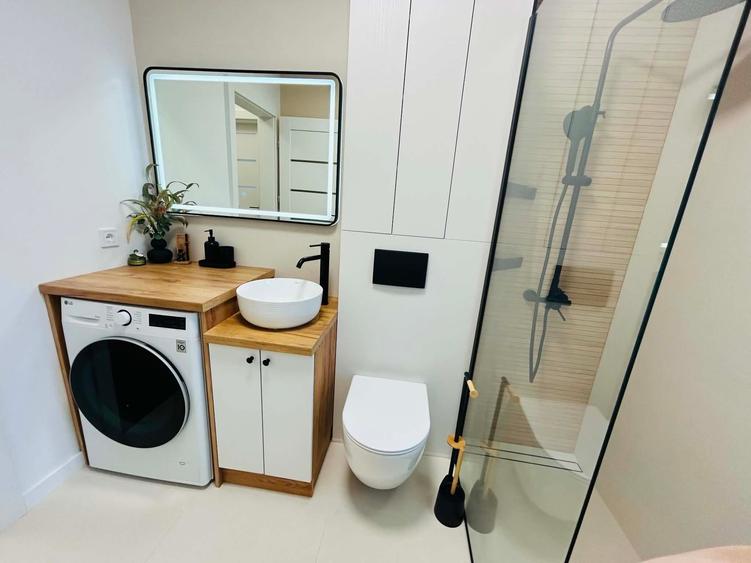 Apartament 2 camere, prima închiriere, bloc nou, Între Lacuri, parcare inclusă - 9