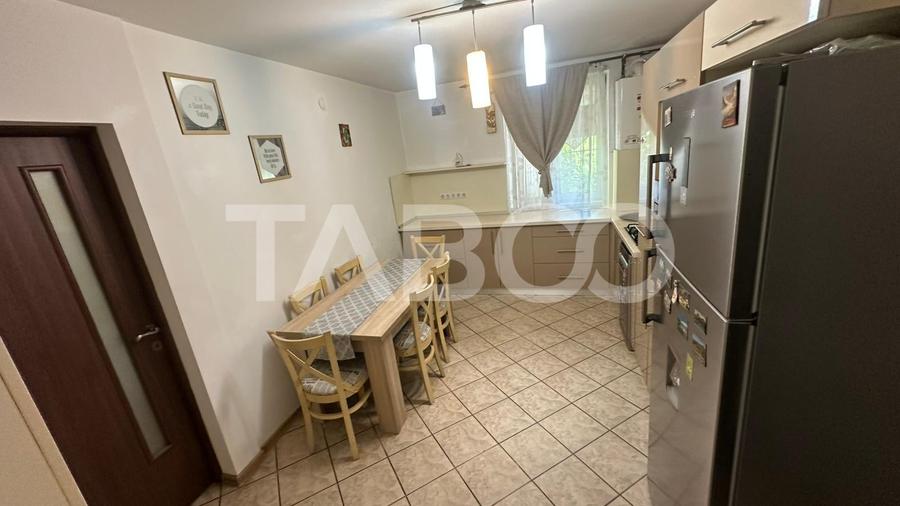 Apartament 3 camere  mobilat utilat cu balcon zona Rahovei Sibiu - 5