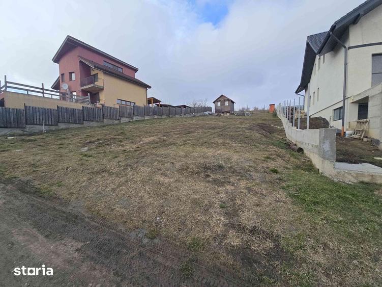 Teren construibil de vanzare in Chinteni cu autorizare de construire - 2