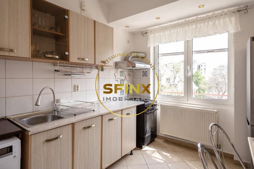 Apartament cu 2 camere decomandat, mobilat în Amzei