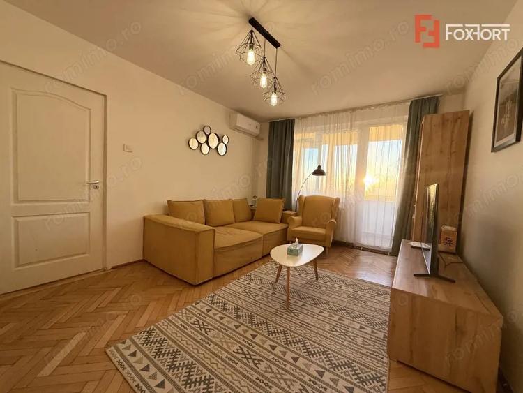 Apartament cu 2 camere semidecomandat, mobilat în Gării
