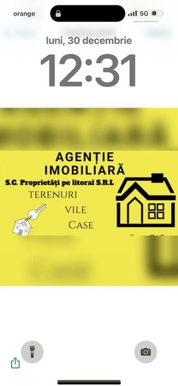 Teren de 1000 mp, în Costinești