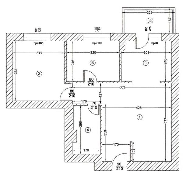 Apartament cu 3 camere în Theodor Pallady