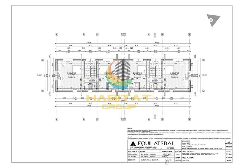 Duplex cu 3 camere cu Canalizare în Central