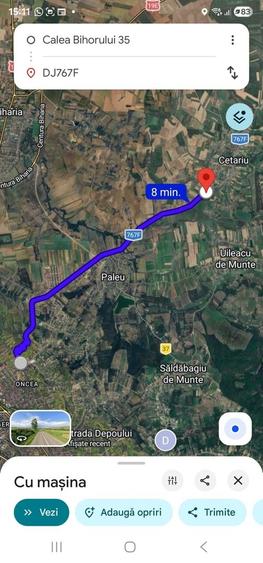 Teren agricol intravilan de 1500 mp, în Cetariu