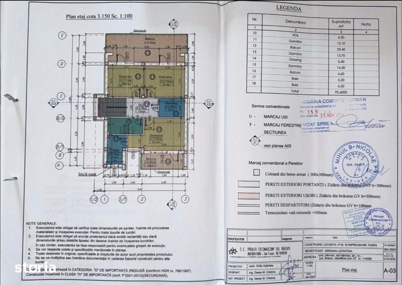 Casă cu 4 camere cu Teren 636 Mp în Astra