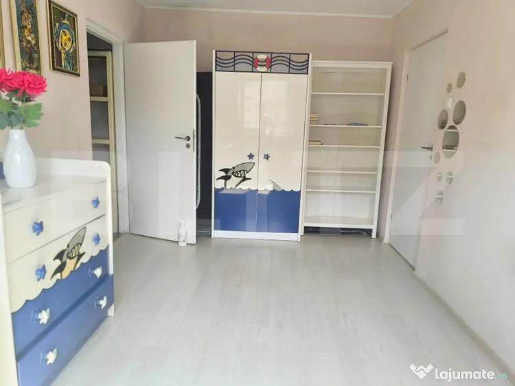 Apartament cu 2 camere semidecomandat în Florilor
