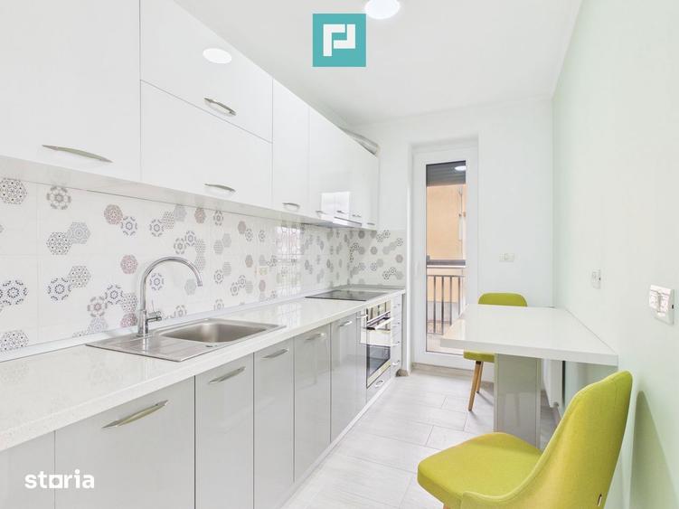 Apartament cu 2 camere, mobilat în Nufărul