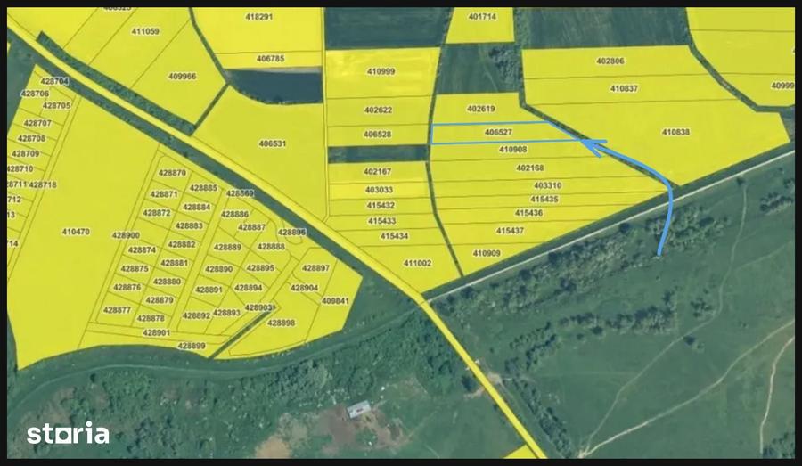 Teren de 5500 mp, în Moșnița Nouă