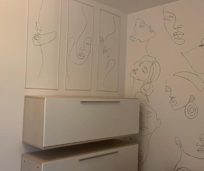 Apartament cu 2 camere semidecomandat în Moșilor