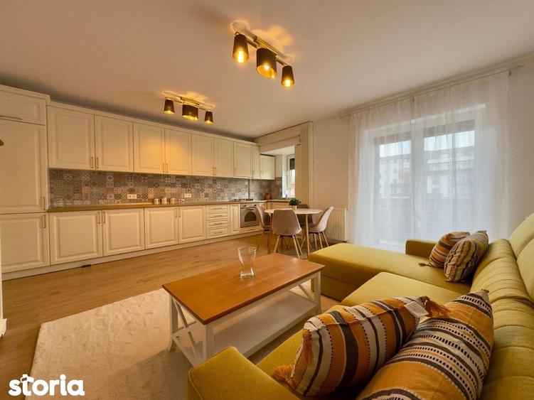 Apartament cu 3 camere, mobilat în Avantgarden