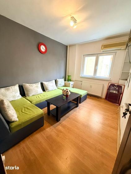 Apartament cu 4 camere semidecomandat, mobilat în Obor