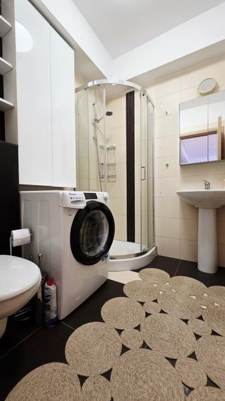 Apartament cu 2 camere semidecomandat, mobilat în Băneasa