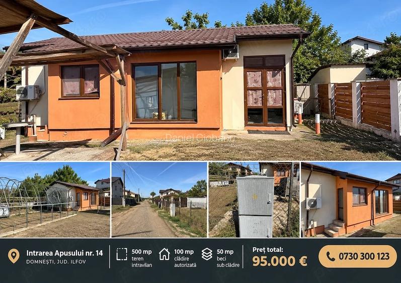 Teren 500mp, spatiu depozitare 2 cam 65mp, beci 21mp
