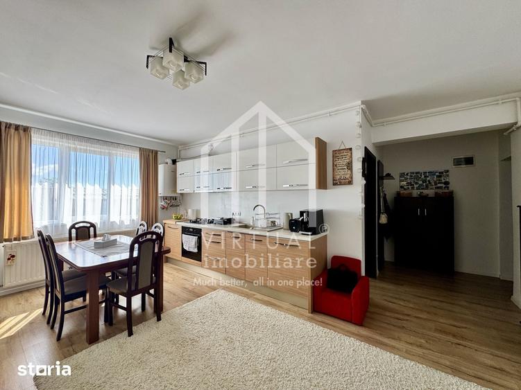 Apartament cu 3 camere, mobilat în Turnișor