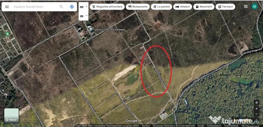 Teren de 1430 mp, în Băneasa