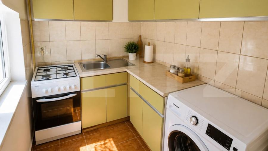 Apartament cu 2 camere semidecomandat în Micro 14