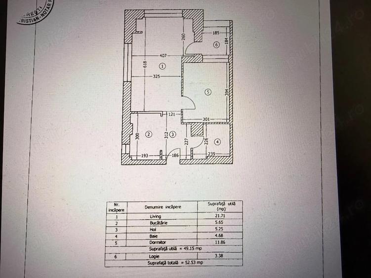 Apartament cu 2 camere decomandat în Nord