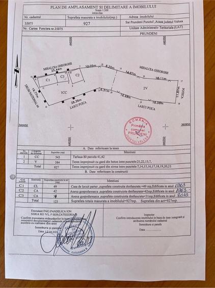 Casă cu Teren 970 Mp în Prundeni