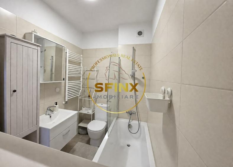 Apartament cu 2 camere semidecomandat, mobilat în Calea Călărașilor