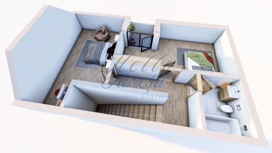 Apartament cu 4 camere semidecomandat în Mărăști — fotografia 3