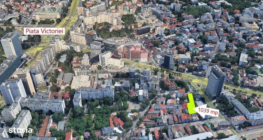 Teren ultracentral premium Piata Victoriei, Sector 1 | 1.039 mp | - 4