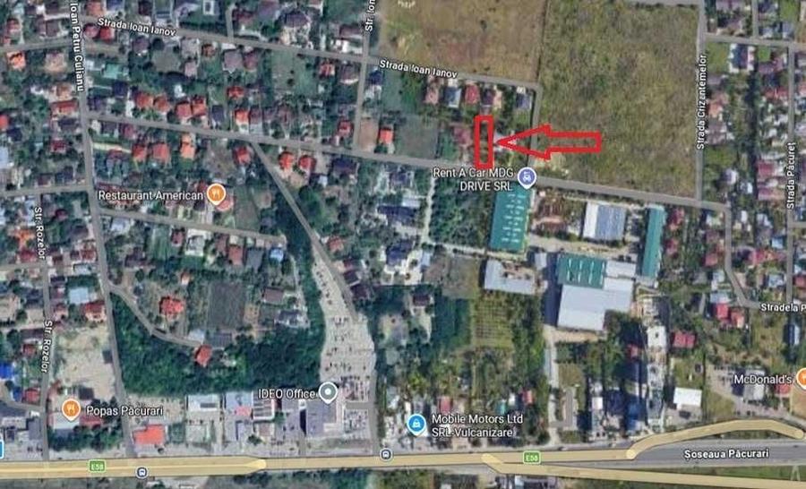 Teren de 608 mp, în Păcurari