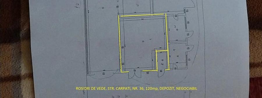 Spațiu comercial, de 1,500 mp, în Roșiori de Vede