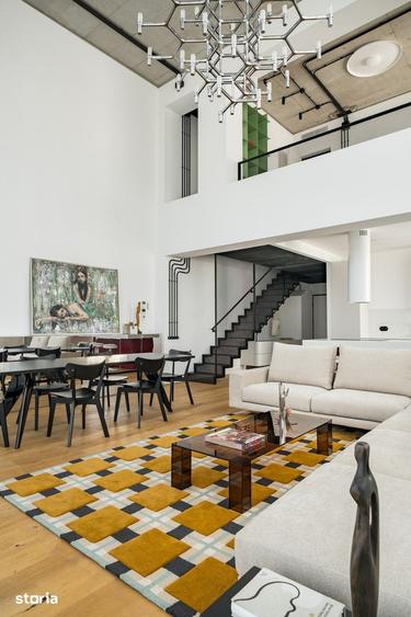 Brick Lofts Unitate pe 2 Niveluri Mobilata, Vedere Lac - 20