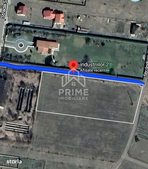 Teren de 5020 mp, în Central