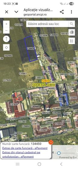 Teren de 10000 mp, în Vest