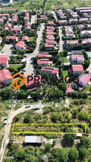 Teren de 1100 mp, în Orizont