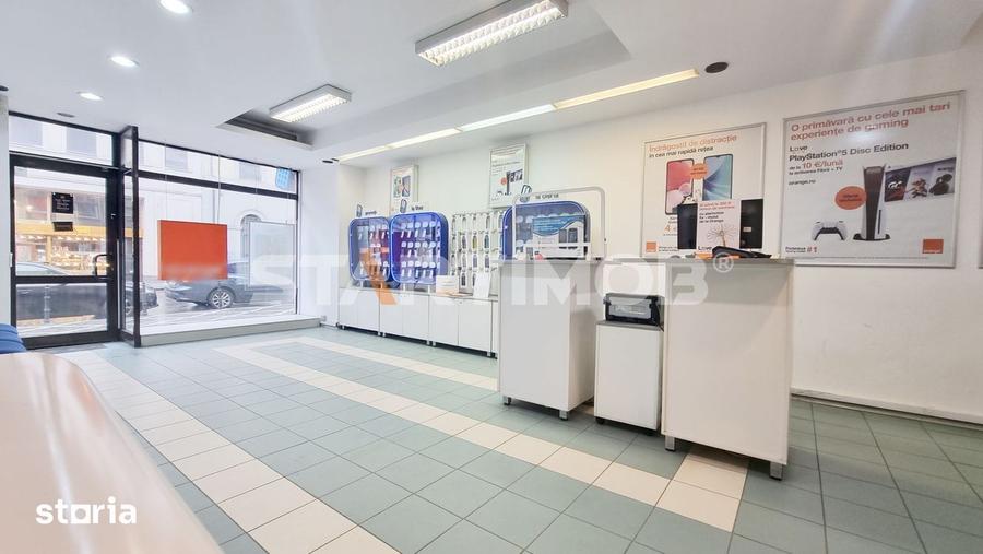 Spațiu comercial, de 49 mp, în Centrul Istoric