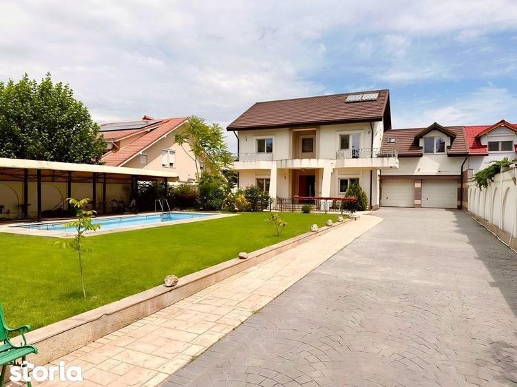 Casă cu 7 camere cu Teren 1100 Mp în Chiajna