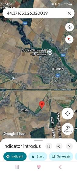 Teren Construcții extravilan de 19898 mp, în Cernica