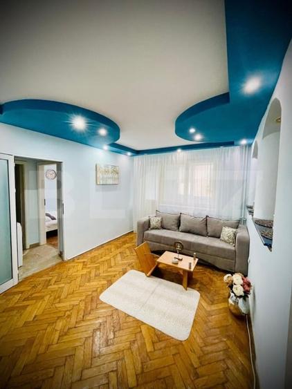 Apartament 2 camere, 48 mp, mobilat si utilat, zona Rovine - 4