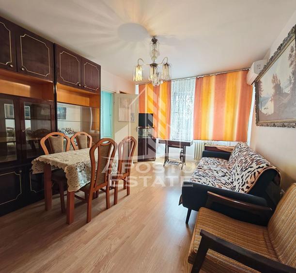 Apartament cu 2 camere nedecomandat, mobilat în Circumvalațiunii