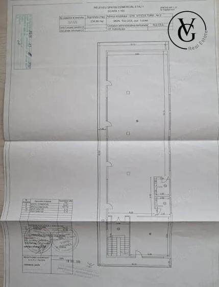 Spațiu comercial, de 242 mp, în C5