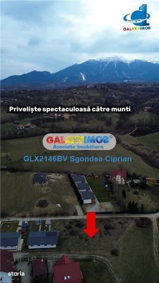 Teren de 593 mp, în Bran