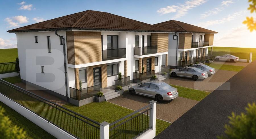 Duplex cu 4 camere cu Canalizare în Sud