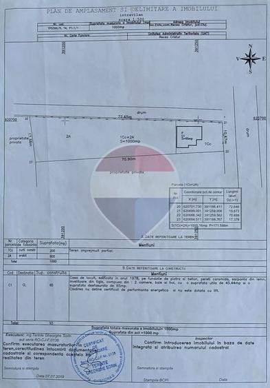 Casă individuală cu 2 camere cu Teren 2800 Mp în Elciu