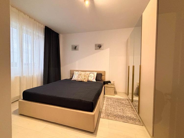 Apartament cu 2 camere semidecomandat, mobilat în Otopeni