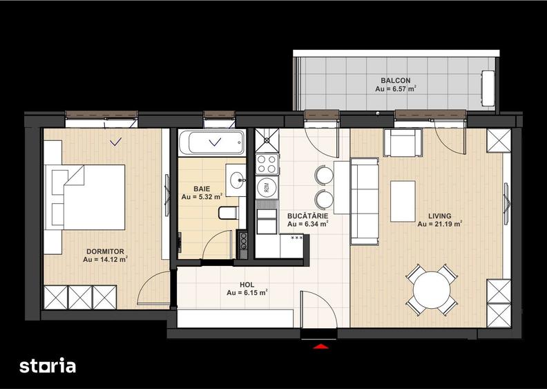 2 Camere | Fa?ada ventilata | Finisaje Lux | Avans 5% | ALTO HOME - 11