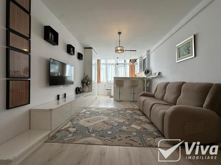 Apartament cu 3 camere semidecomandat în Cug