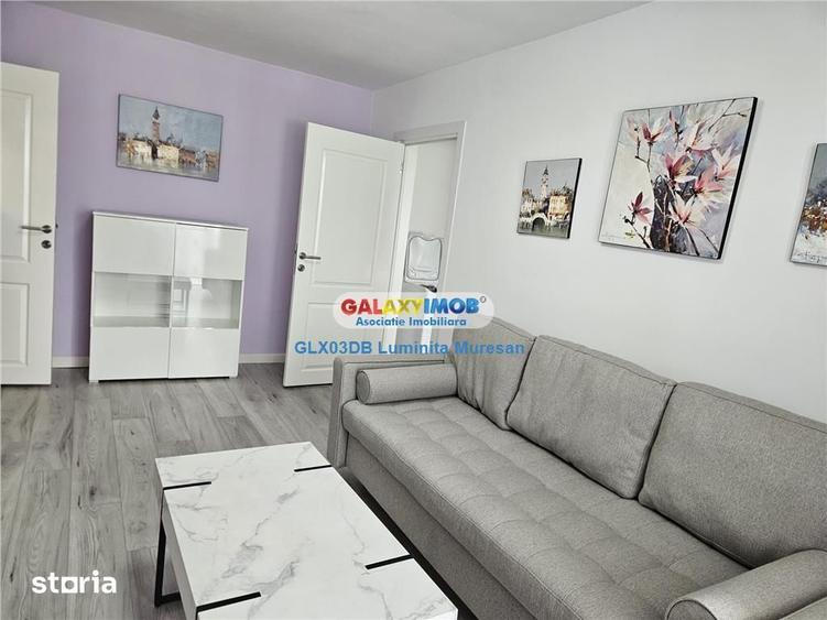 Apartament cu 2 camere semidecomandat, mobilat în Micro 9