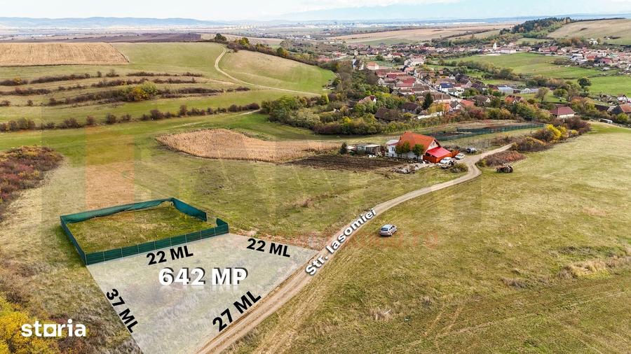 Teren de 642 mp, în Turnișor